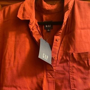Gap midi shirt dress